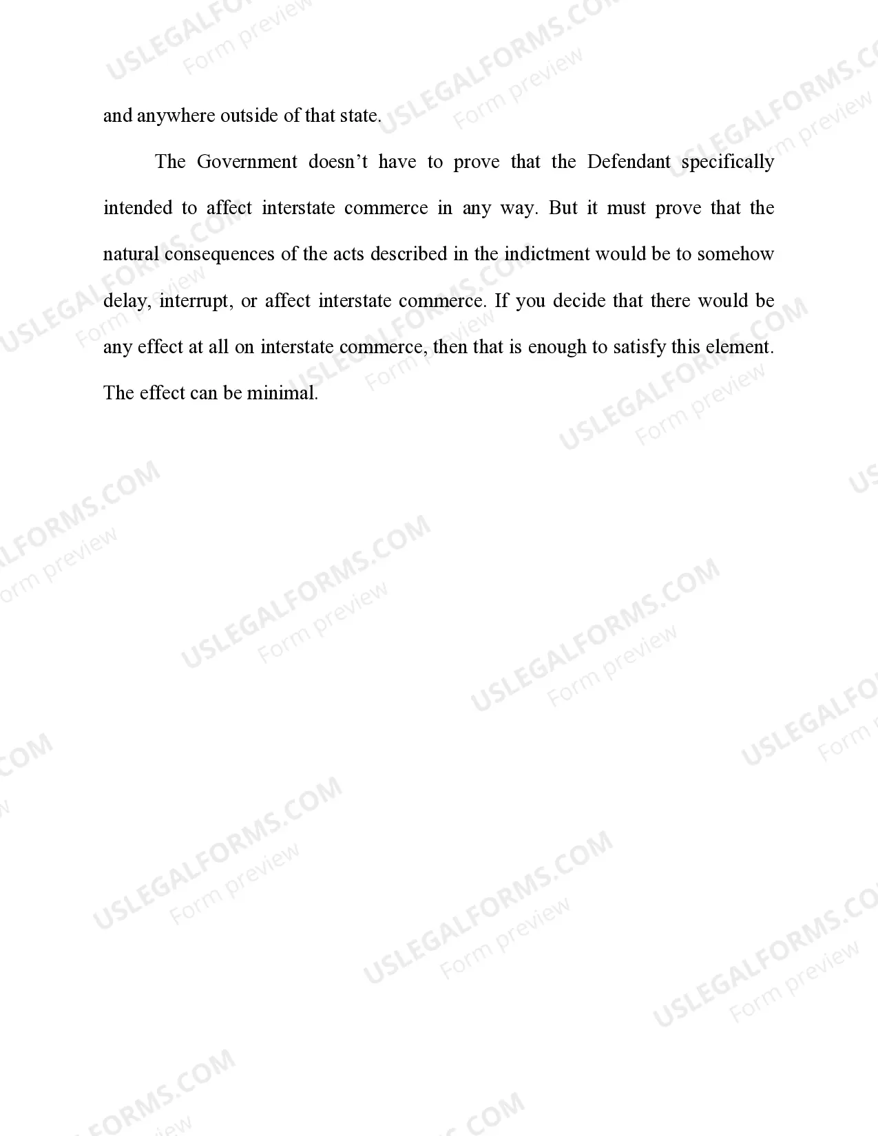 Preview Interference with Commerce by Extortion Hobbs Act: Racketeering (Color of Official Right)
