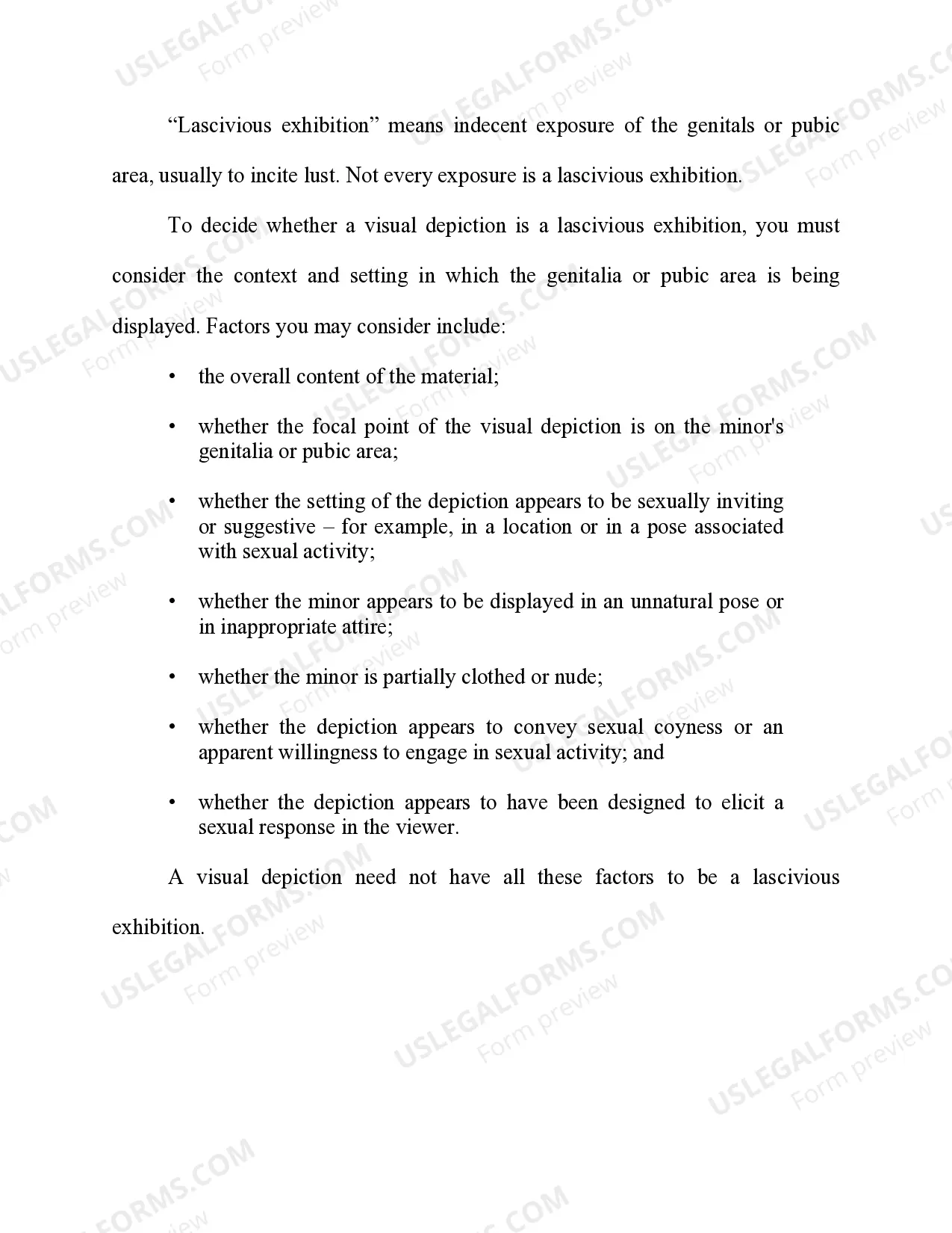 Preview Child Pornography Receiving, Possessing, Distributing (Computer or Digital Image that Appears Indistinguishable from Actual Minor but may not be of an Actual Person)