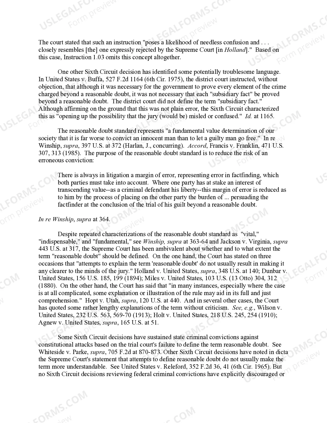 Preview PRESUMPTION OF INNOCENCE, BURDEN OF PROOF, REASONABLE DOUBT