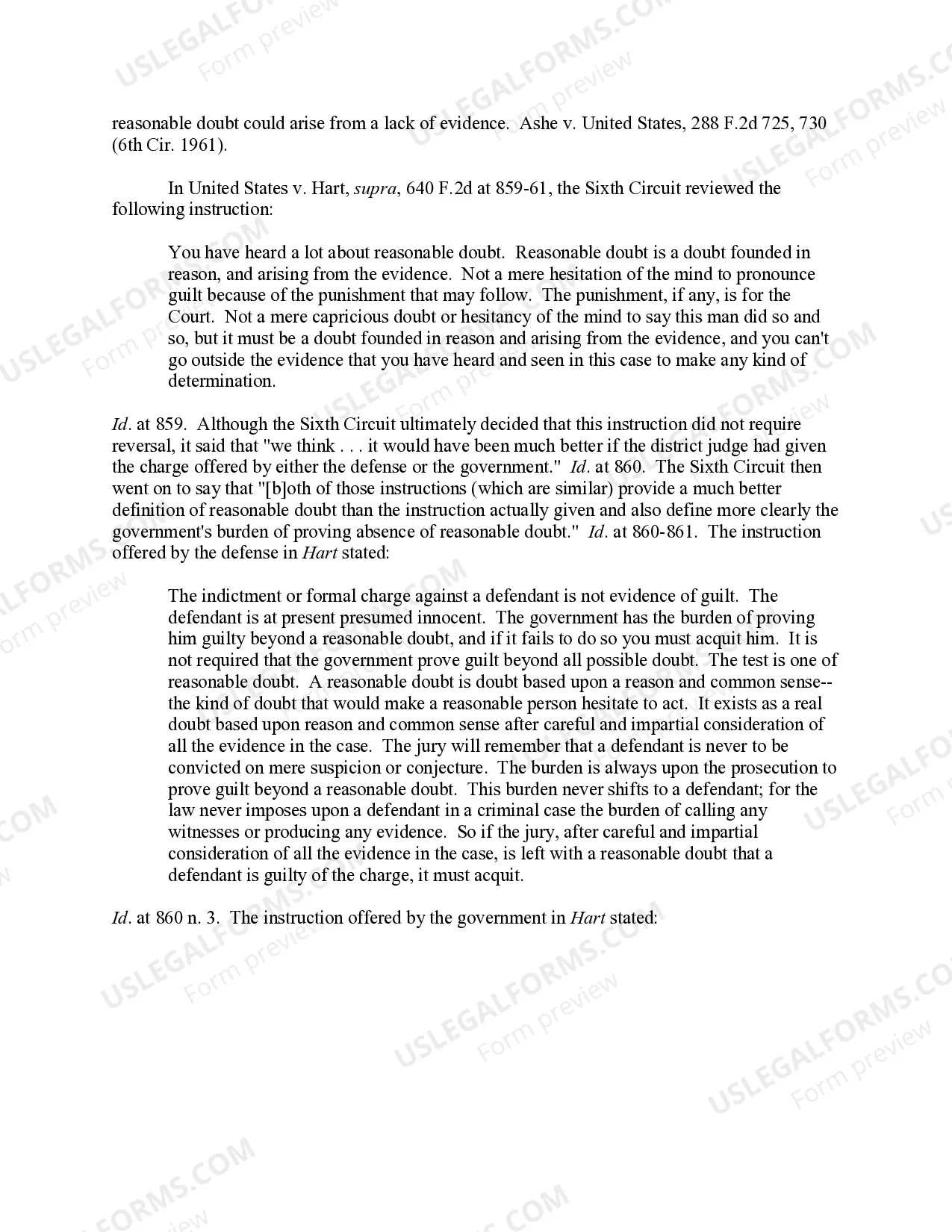 Preview PRESUMPTION OF INNOCENCE, BURDEN OF PROOF, REASONABLE DOUBT