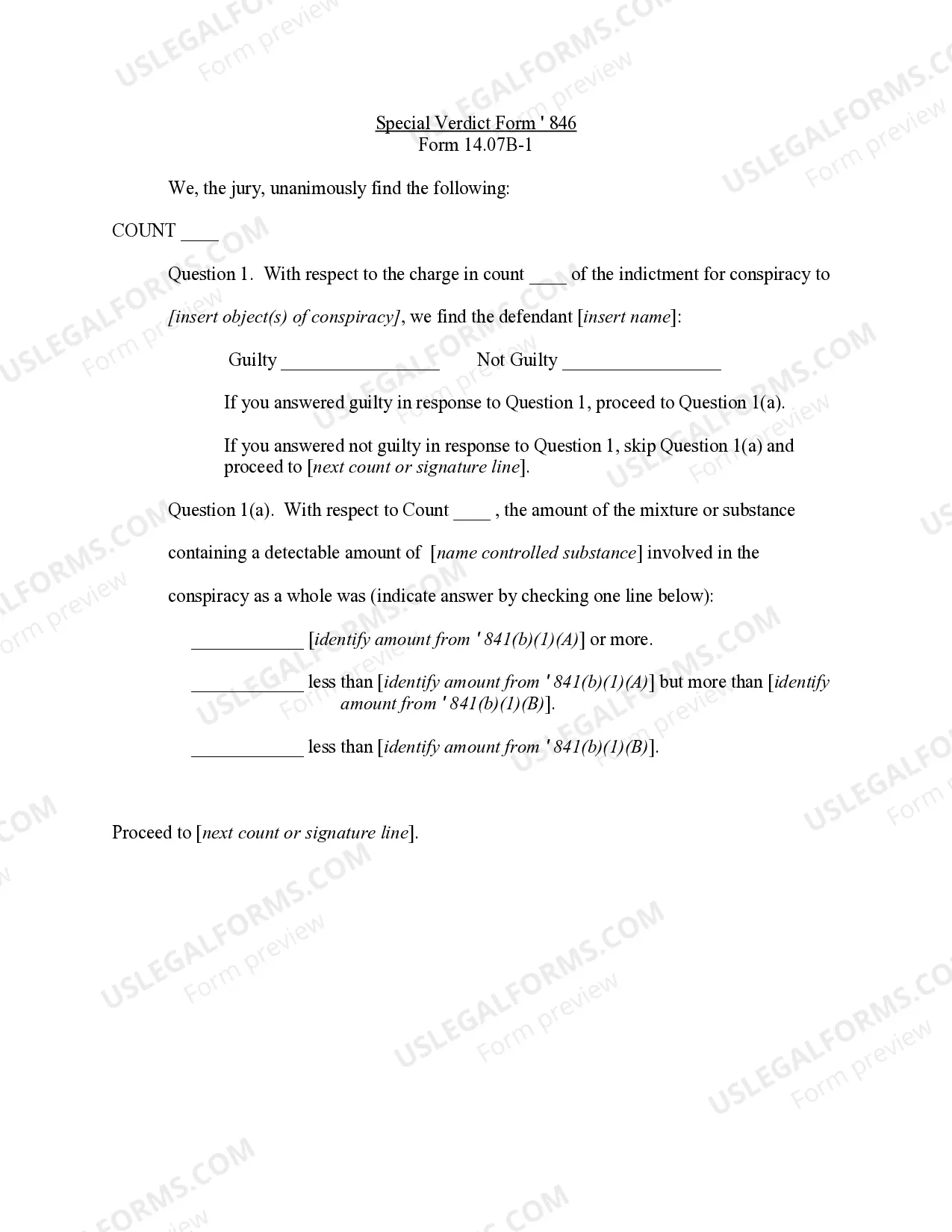 Preview UNANIMITY REQUIRED: DETERMINING AMOUNT OF CONTROLLED SUBSTANCE