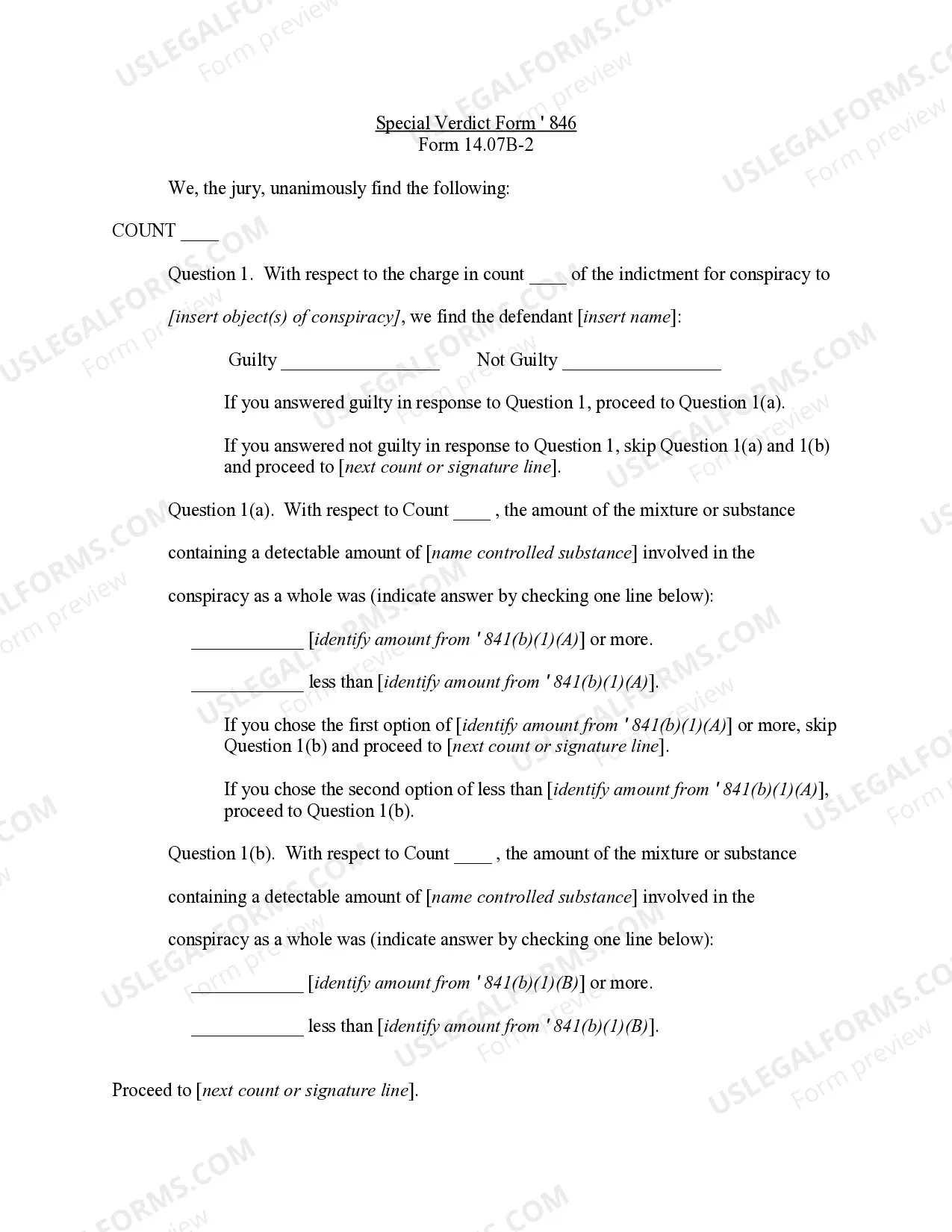 Preview UNANIMITY REQUIRED: DETERMINING AMOUNT OF CONTROLLED SUBSTANCE