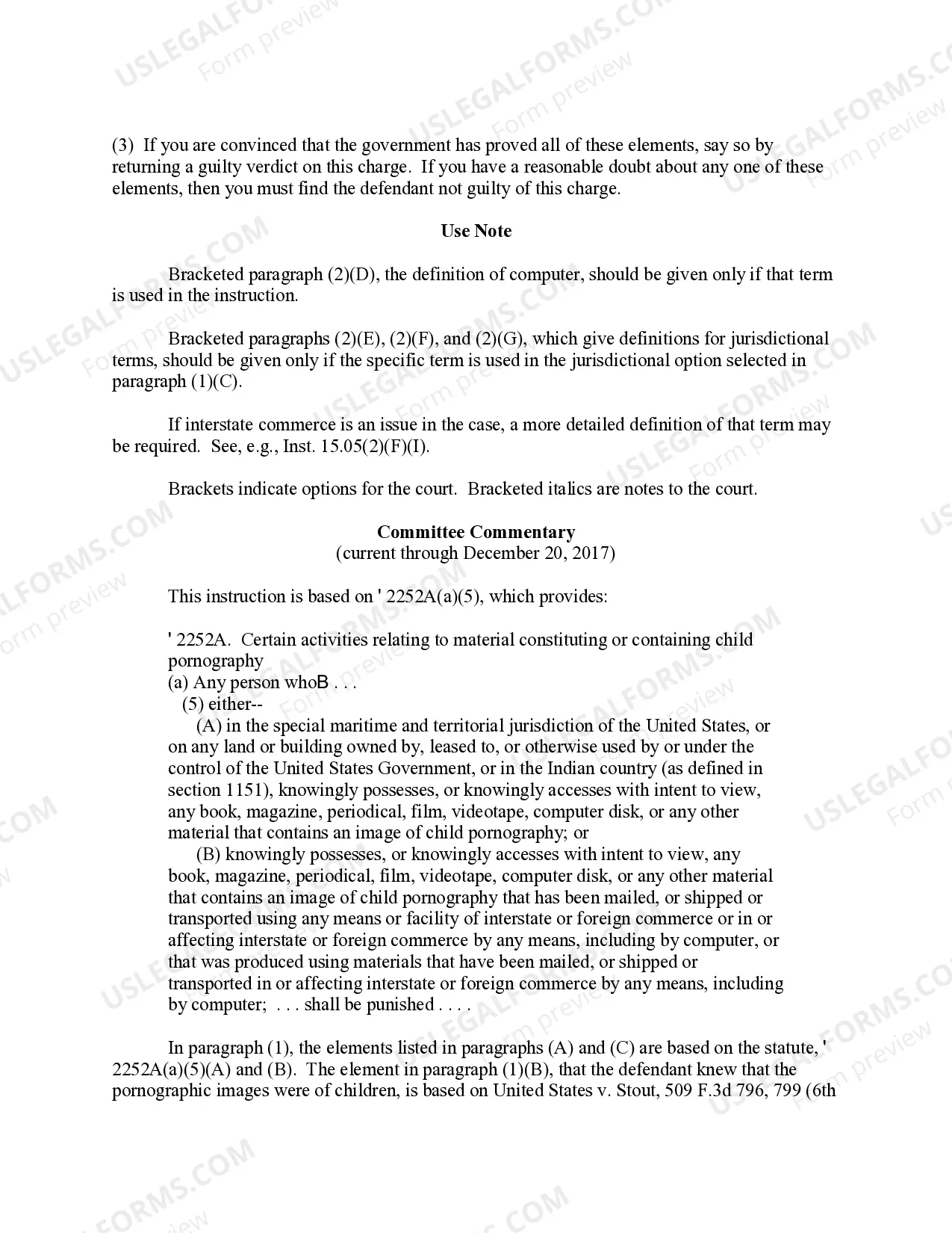 Preview POSSESSING OR ACCESSING CHILD PORNOGRAPHY