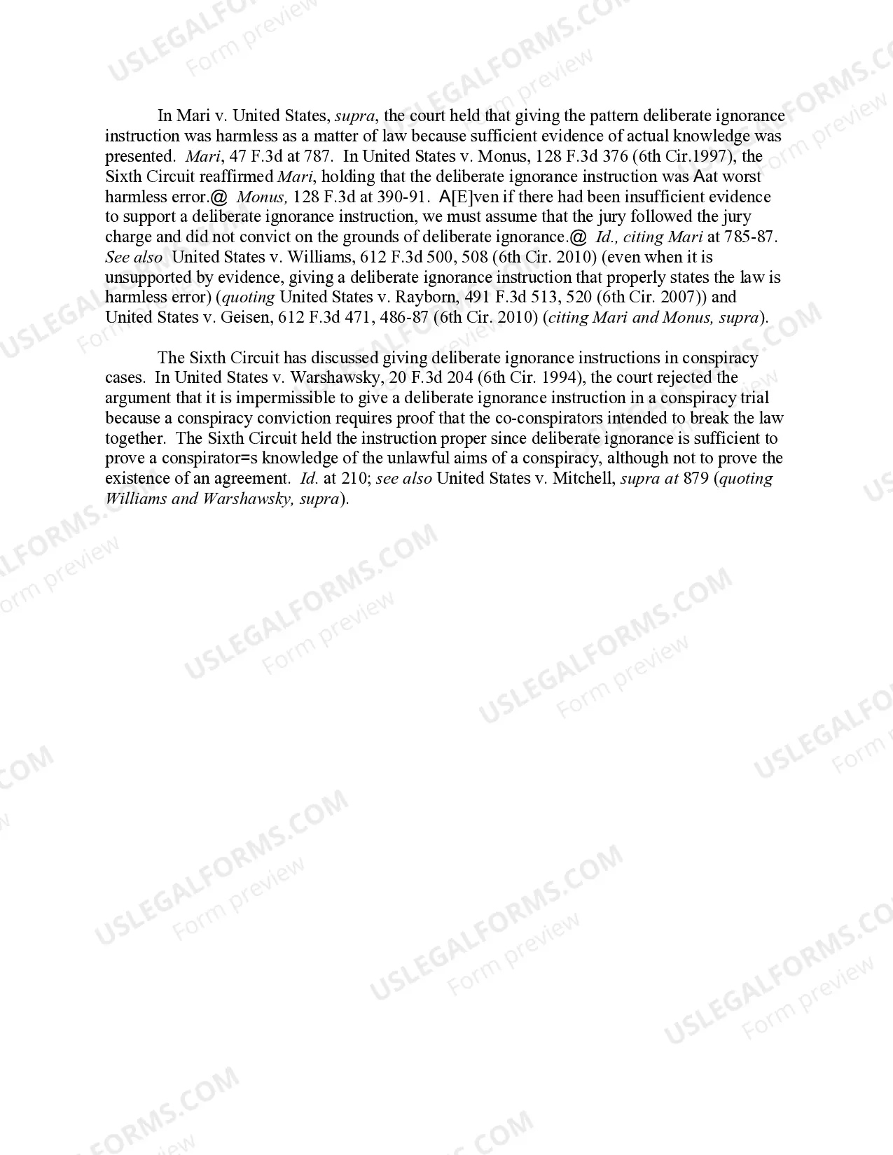 Preview DELIBERATE IGNORANCE