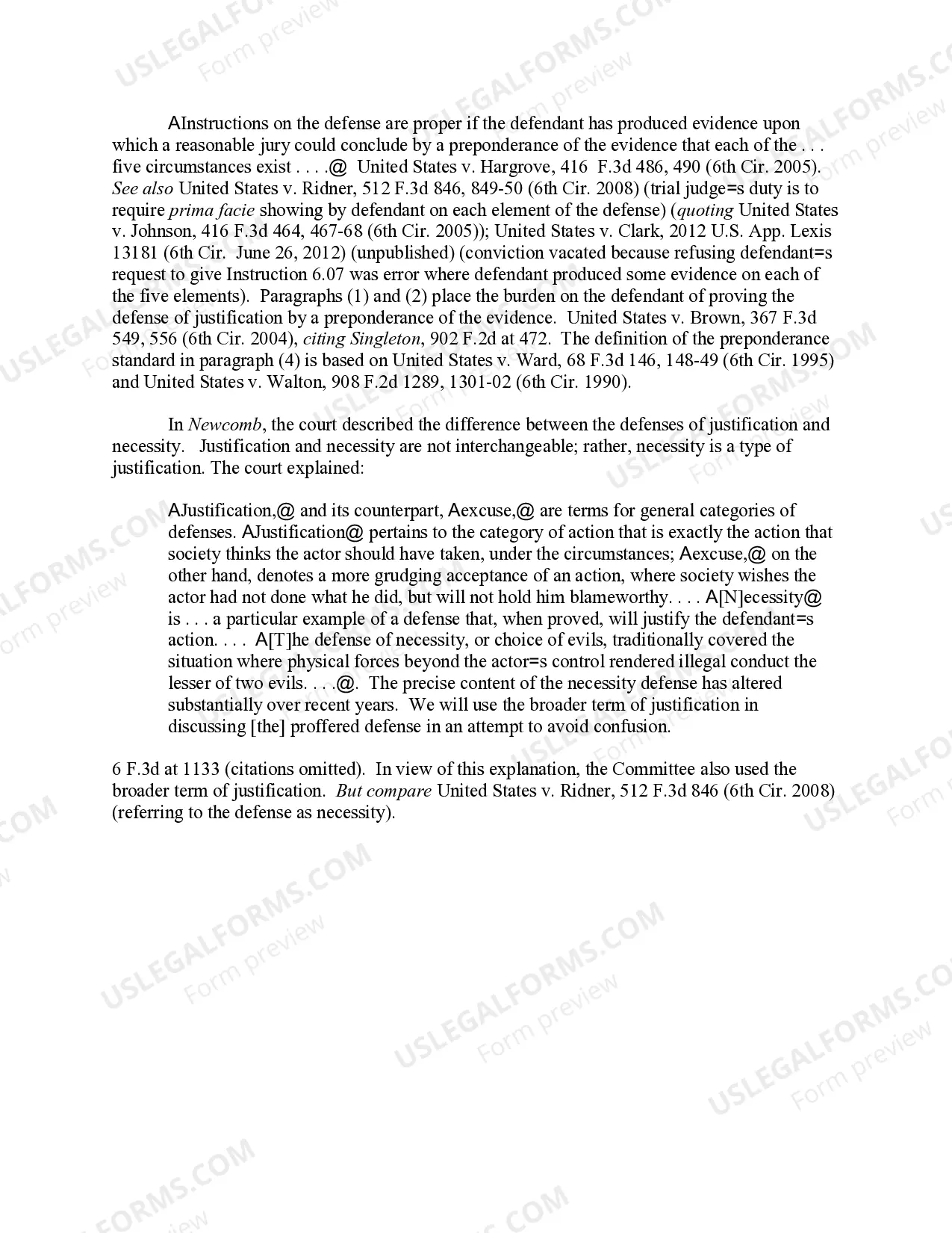 Preview JUSTIFICATION