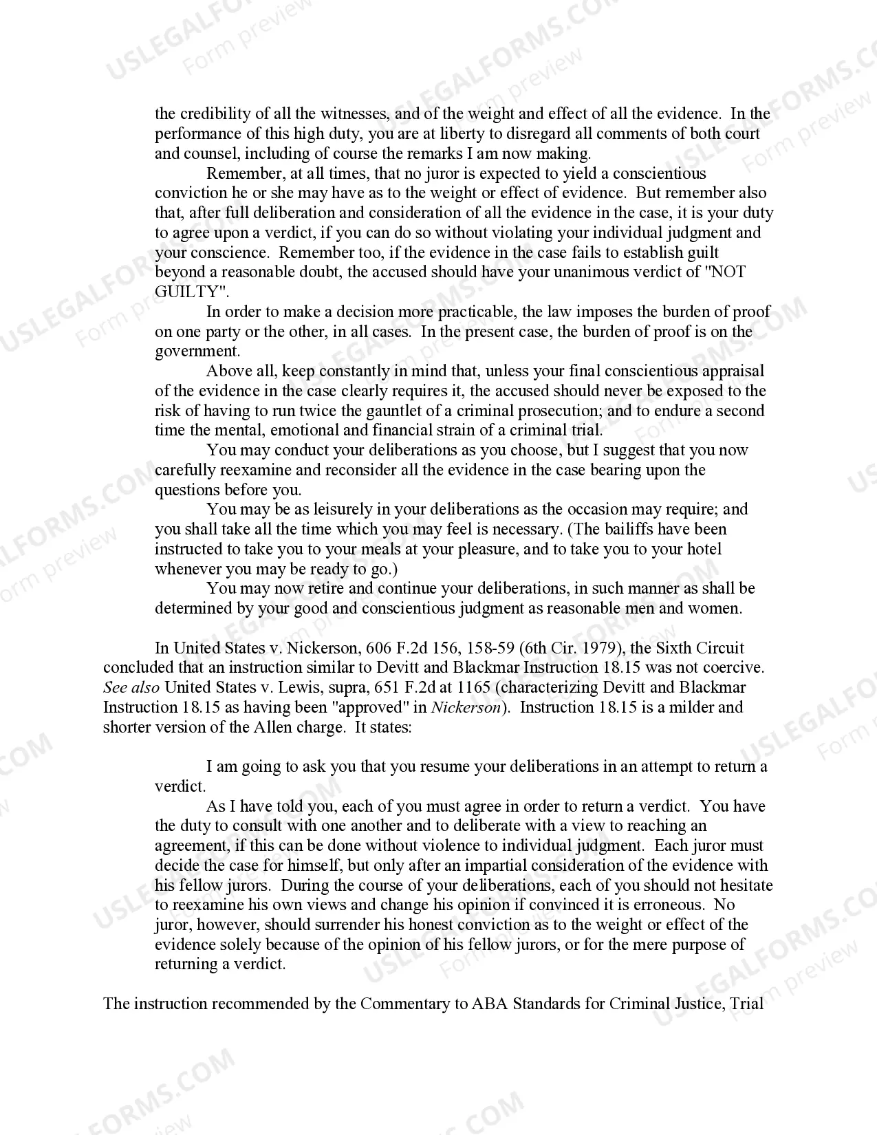 Preview DUTY TO DELIBERATE
