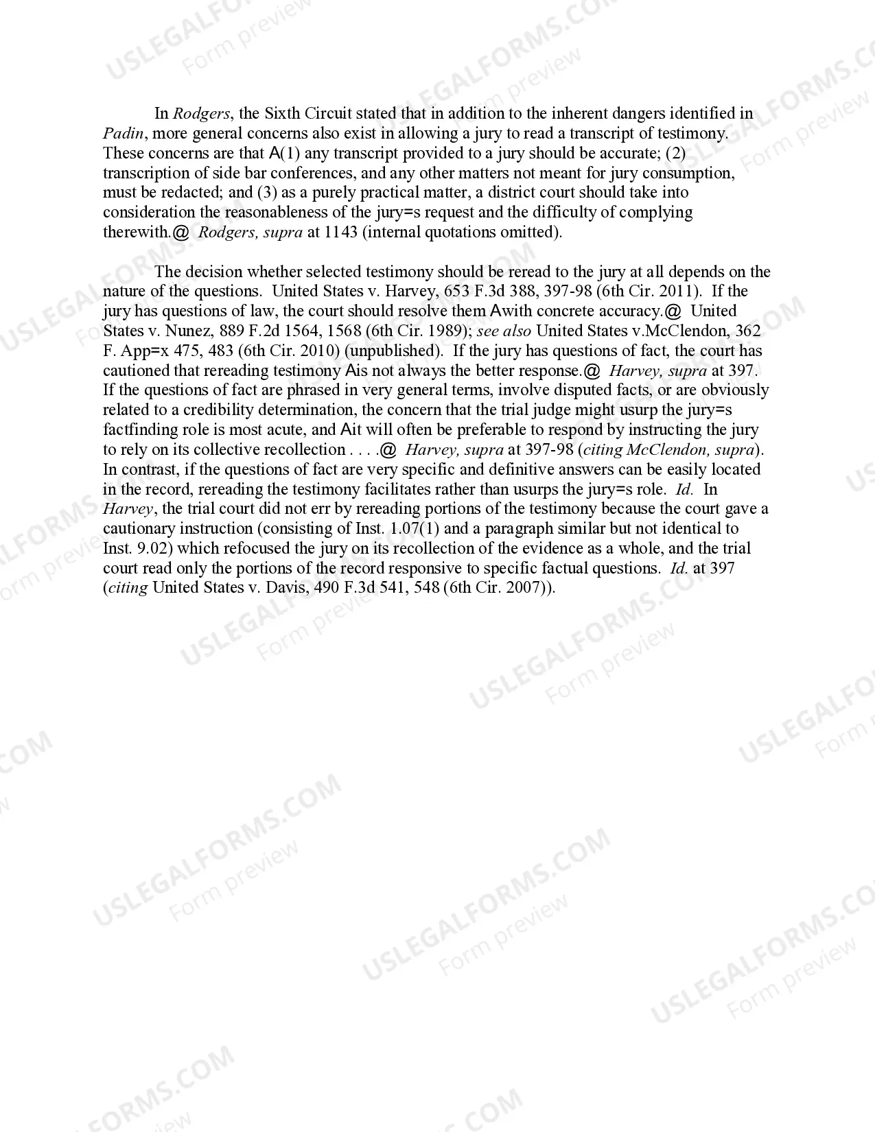 Preview PARTIAL VERDICTS