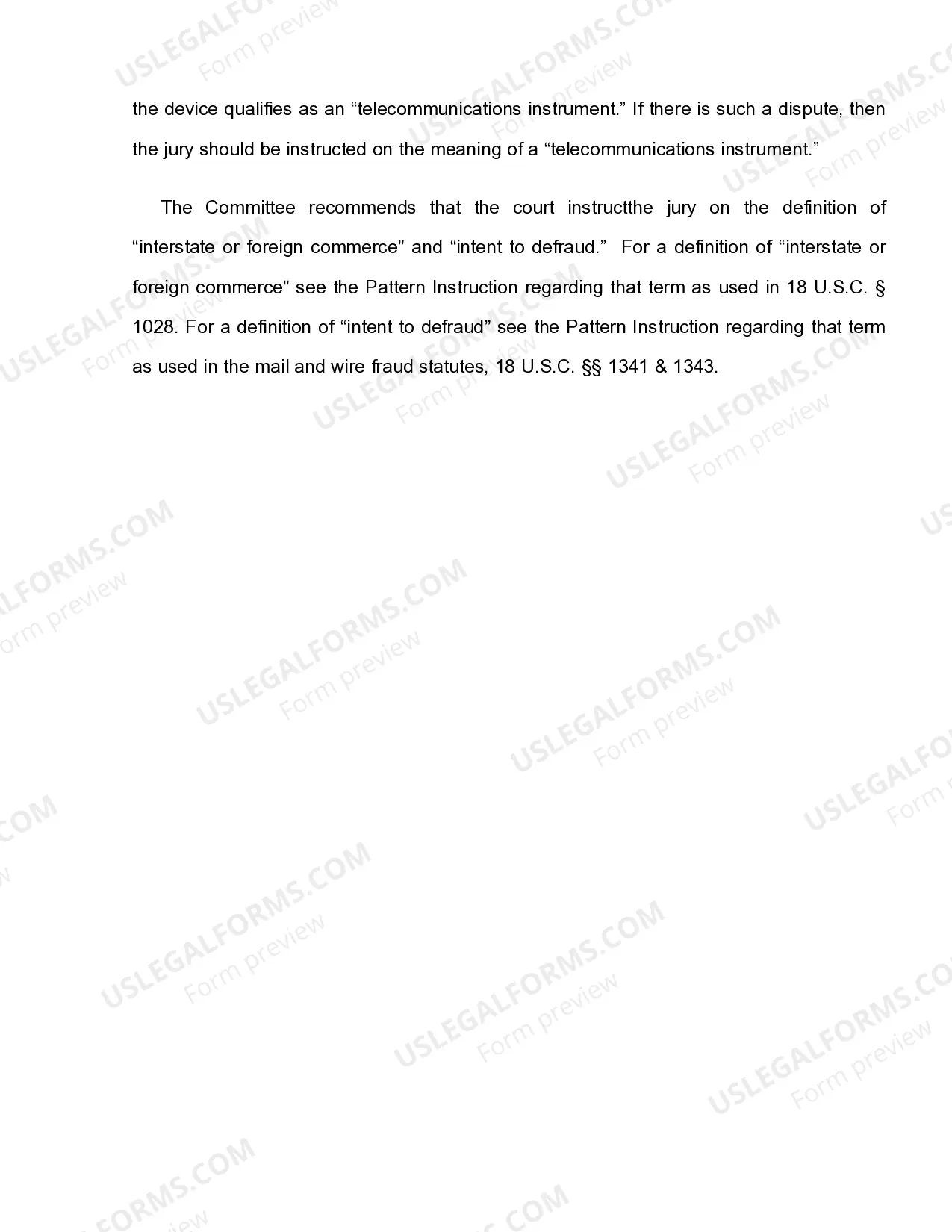Preview 18 U.S.C. Sec. 1029(A)(7) USE, PRODUCTION, TRAFFICKING OR POSSESSION OF MODIFIED TELECOMMUNICATION INSTRUMENT