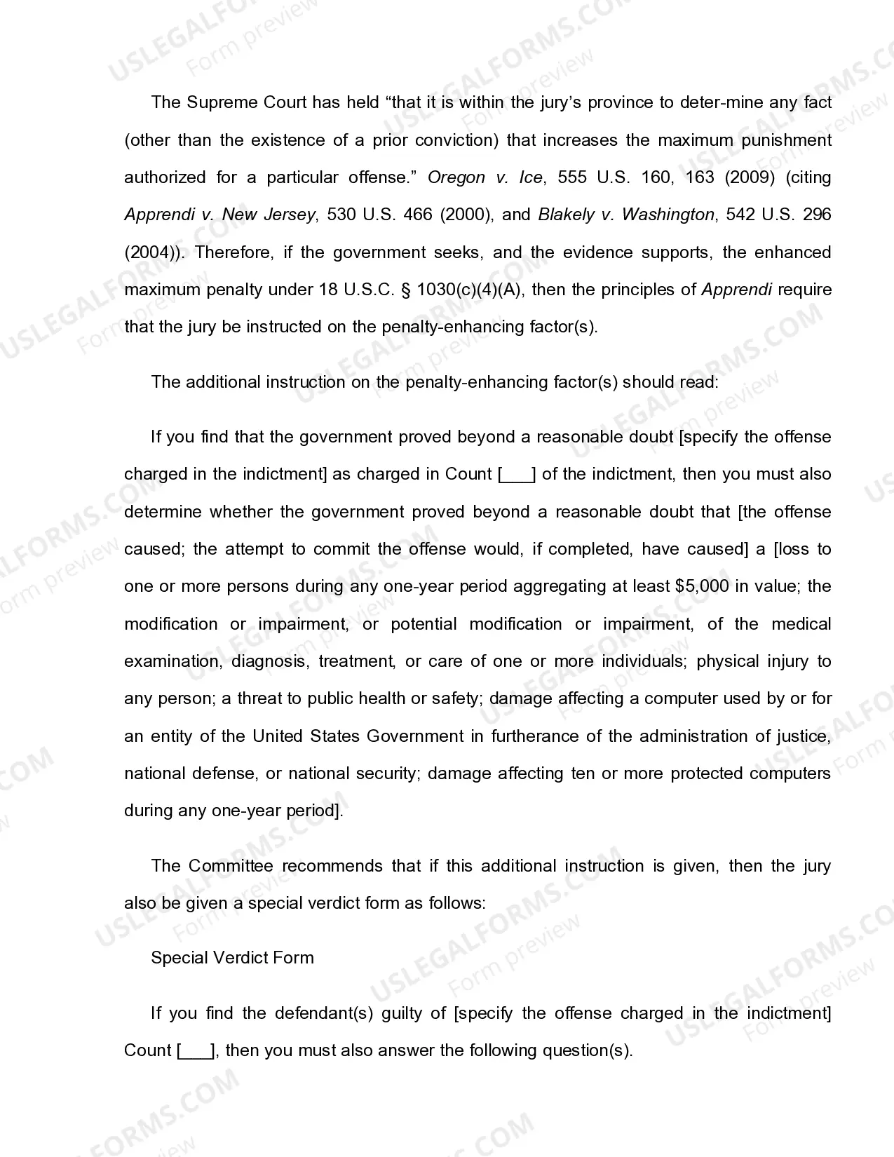 Preview 18 U.S.C. Sec. 1030(A)(5)(B) RECKLESSLY CAUSING DAMAGE BY ACCESSING A PROTECTED COMPUTER