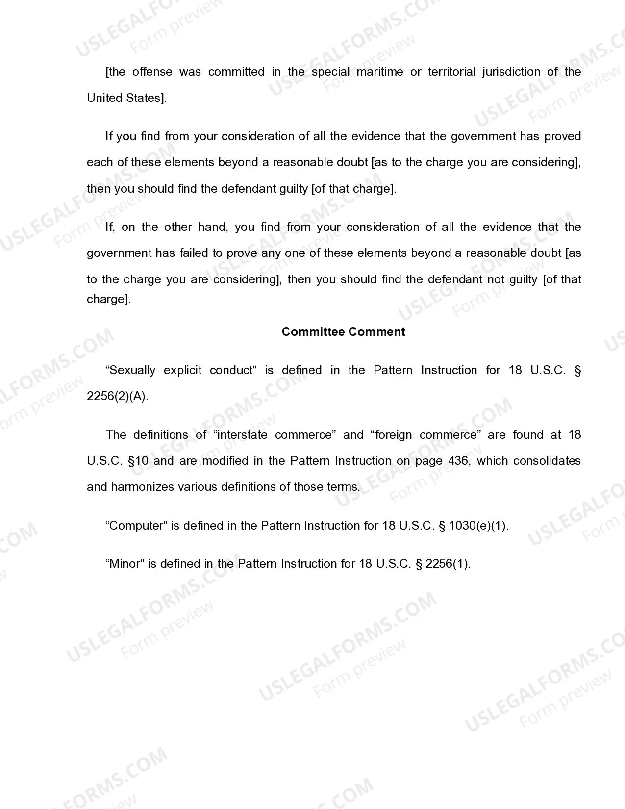 Preview 18 U.S.C. Sec. 1466A(A)(1) PRODUCING/DISTRIBUTING/RECEIVING/ POSSESSING WITH INTENT TO DISTRIBUTE OBSCENE VISUAL REPRESENTATIONS OF SEXUAL ABUSE OF CHILDREN