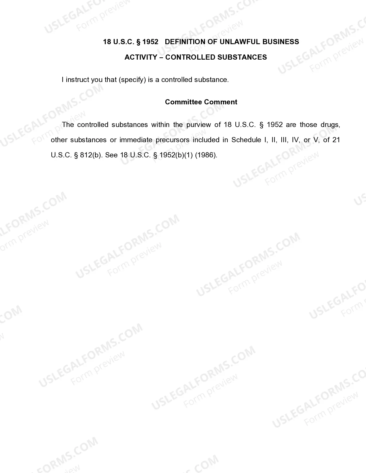Preview 18 U.S.C. Sec. 1952 INTERSTATE AND FOREIGN TRAVEL OR TRANSPORTATION IN AID OF RACKETEERING ENTERPRISES