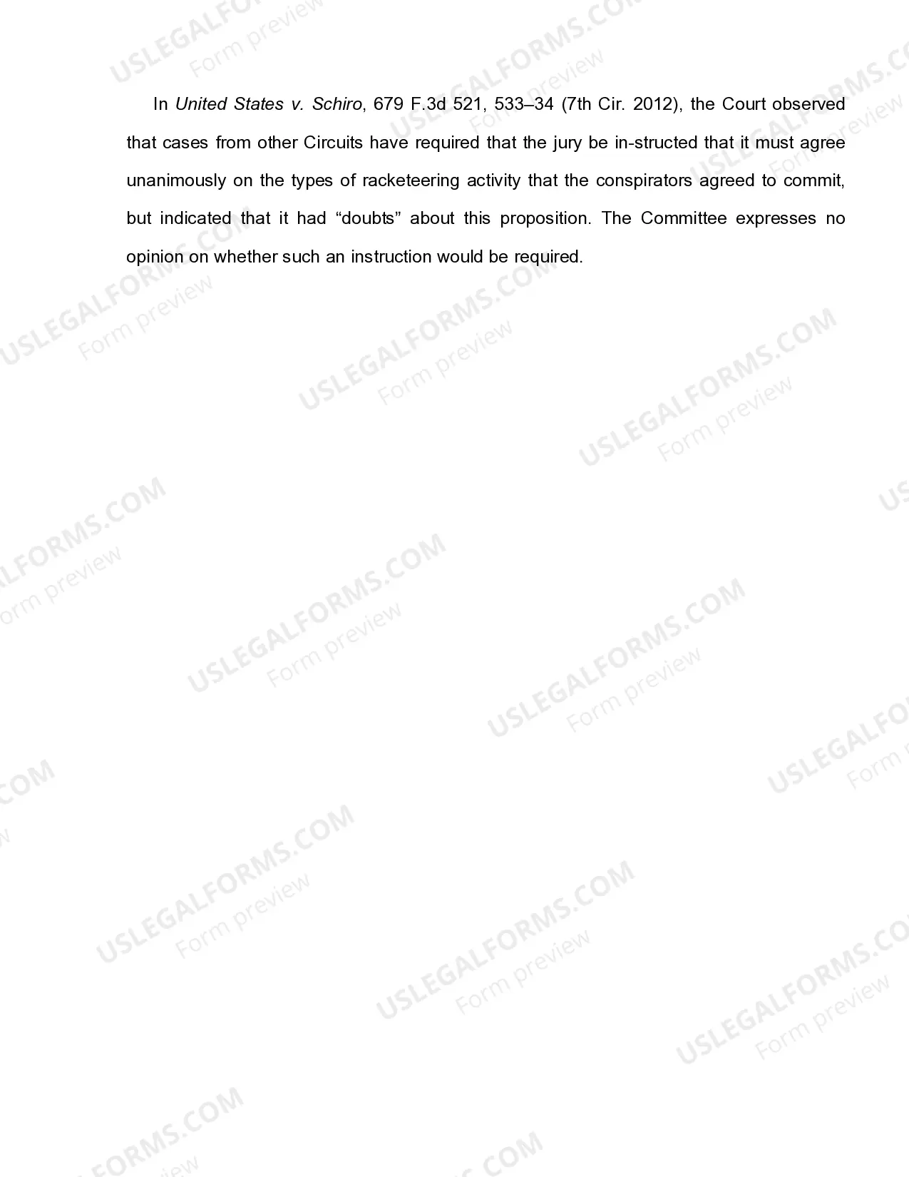Preview 18 U.S.C. Sec. 1962(D) RACKETEERING CONSPIRACY
