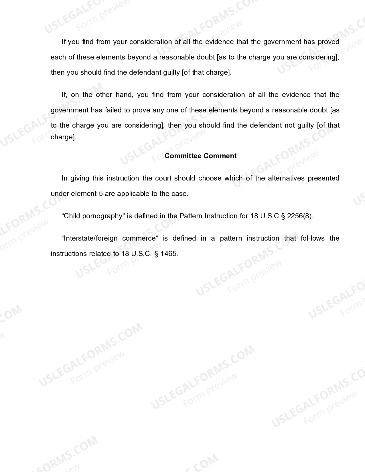 Preview 18 U.S.C. Sec.Sec. 2252A(A)(6)(A), (B) AND (C) PROVIDING CHILD PORNOGRAPHY TO A MINOR