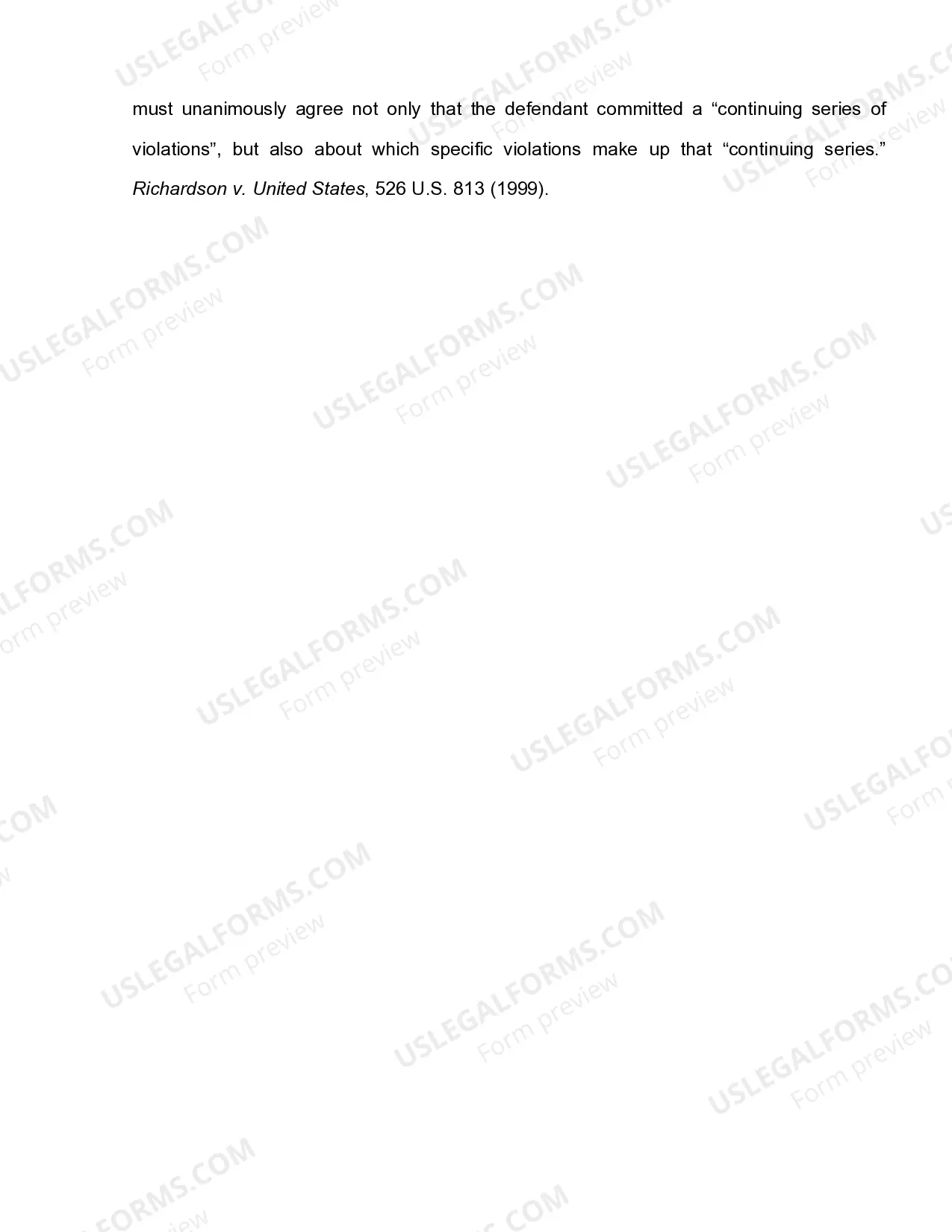 Preview 21 U.S.C. Sec. 848 CONTINUING CRIMINAL ENTERPRISE