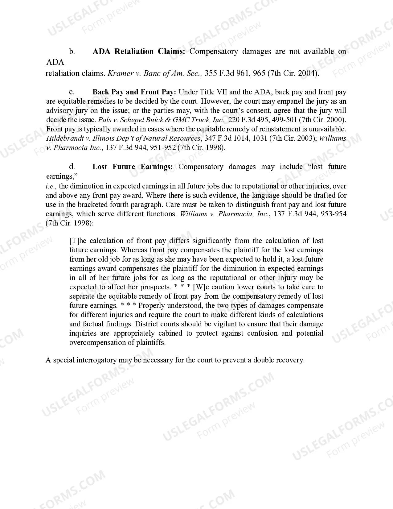 Preview 3.10 Compensatory Damages .