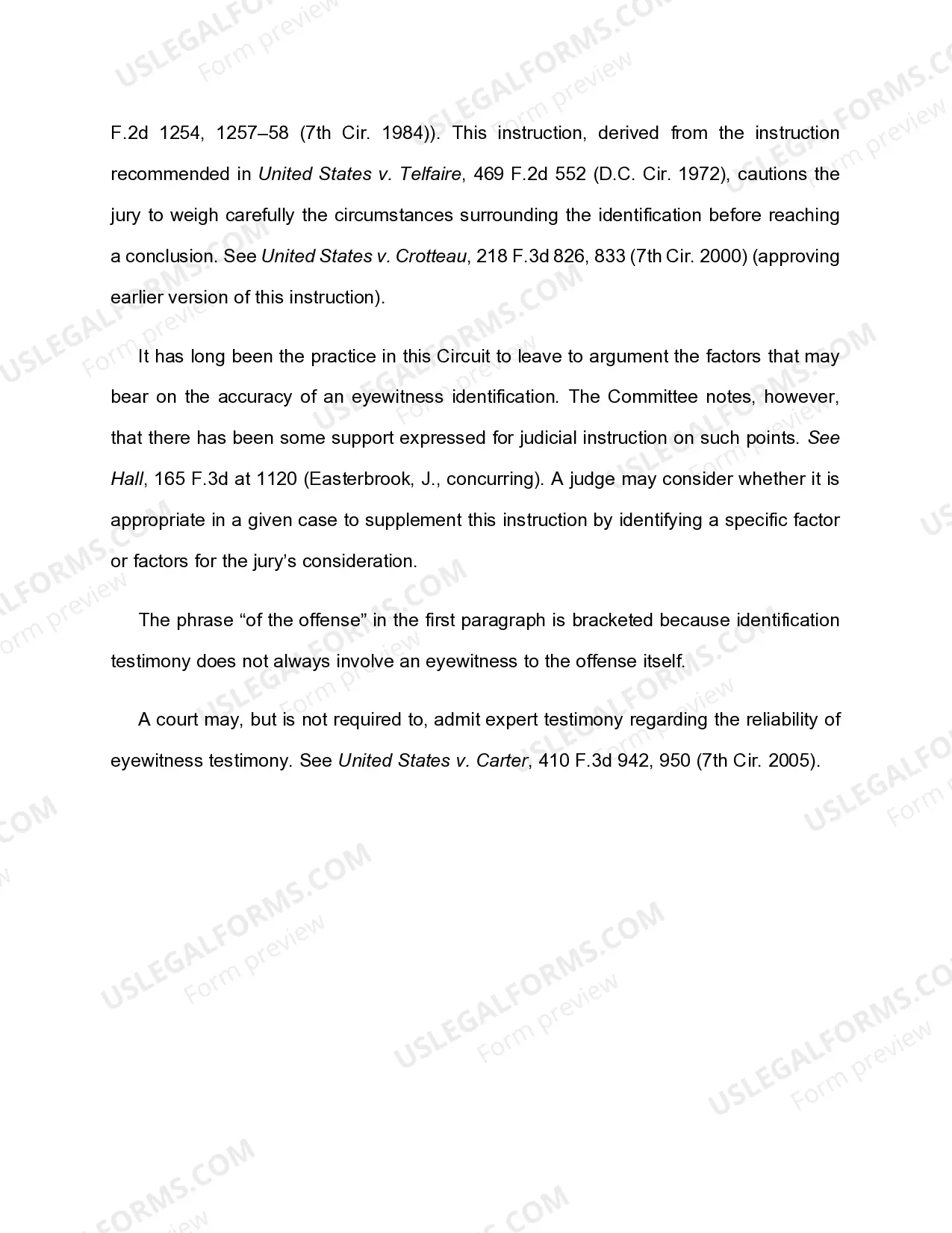 Preview 3.12 IDENTIFICATION TESTIMONY