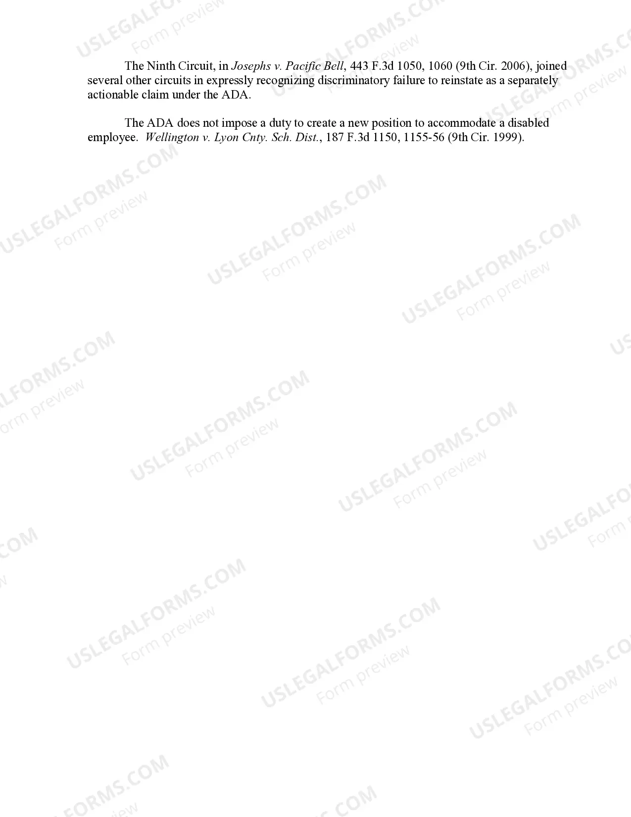 Preview 12.7 ADA-Reasonable Accommodation