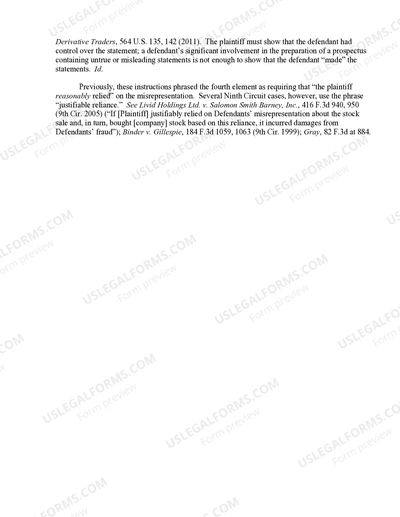 Preview 18.2 Securities-Rule 10b-5 Claim