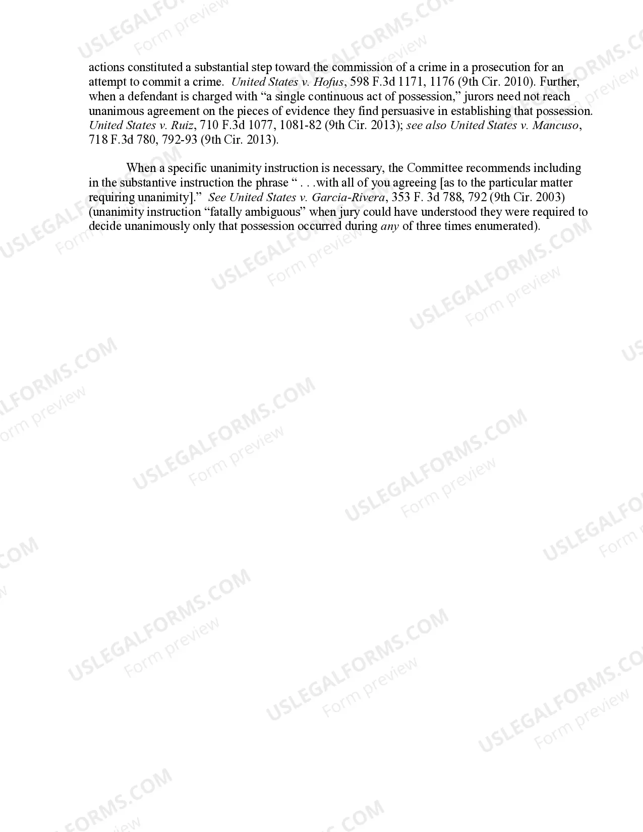 Preview 7.9 Specific Issue Unanimity.