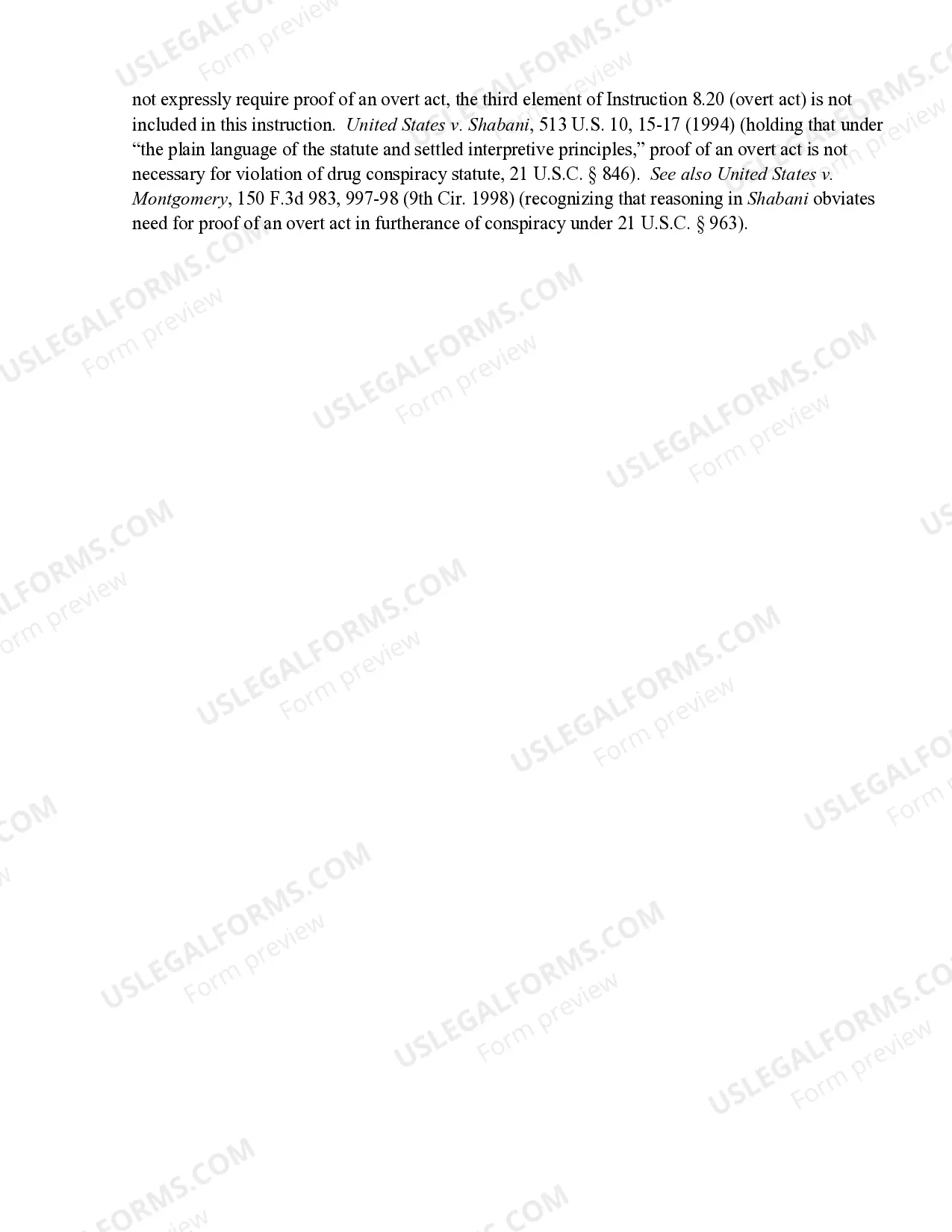 Preview 8.2 Conspiracy to Commit Arson (18 U.S.C. Sec. 81).