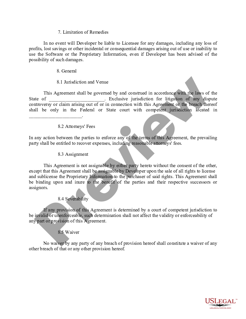 Missouri Third-Party Source Code Nondisclosure Agreement - Third Party ...