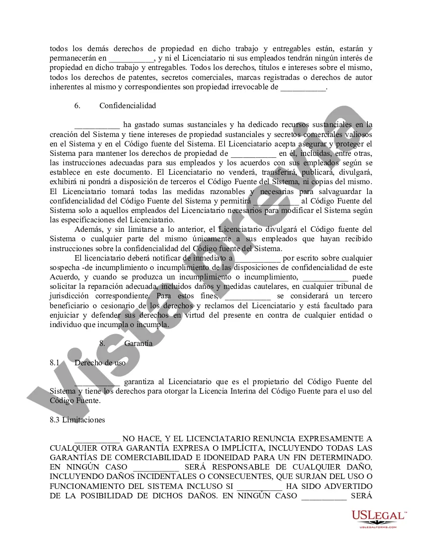 Preview Acuerdo de licencia de código fuente provisional