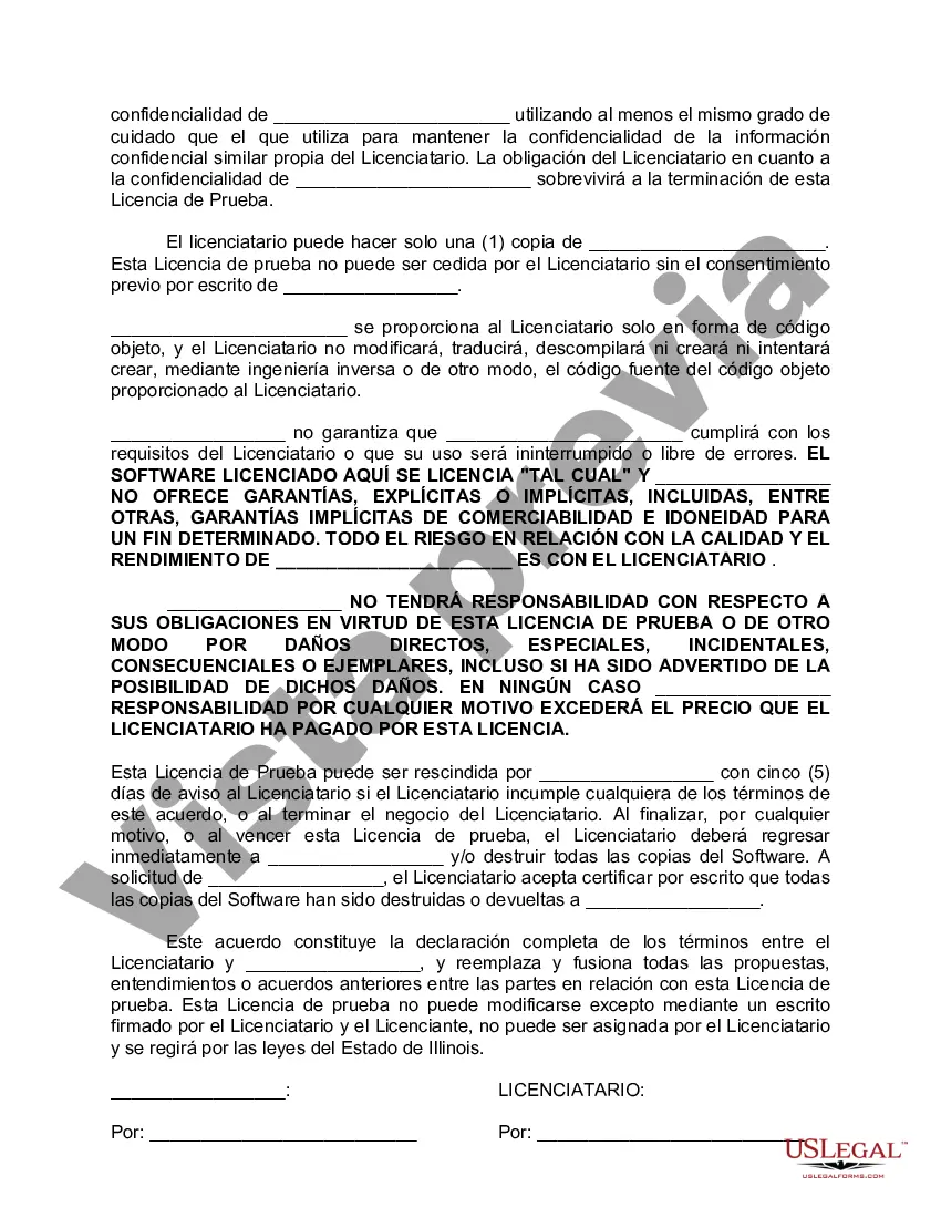 Preview Acuerdo de licencia de prueba de software