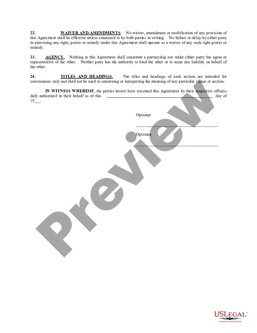 Preview Source Code Security and Purchase Option Agreement