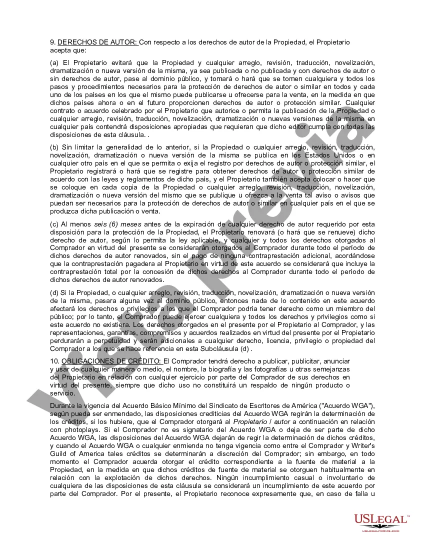 Preview Acuerdo para Adquirir Material Literario