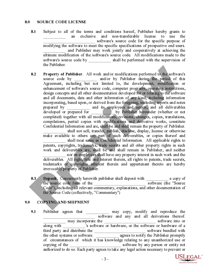 Get Software Distribution License Agreement Preview Software Distribution License Agreement