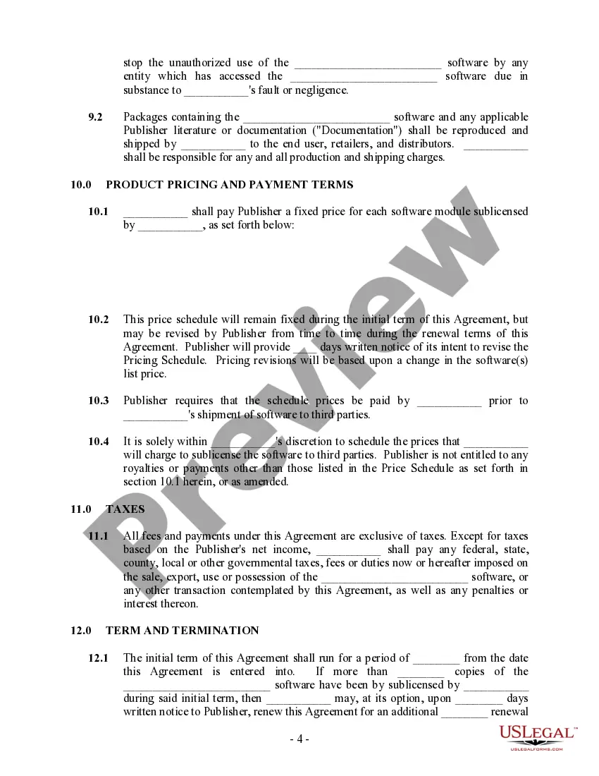 Get Software Distribution License Agreement Preview Software Distribution License Agreement