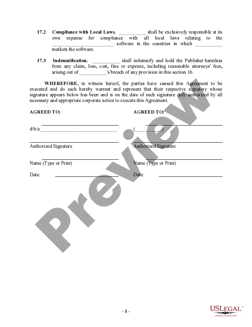 Get Software Distribution License Agreement Preview Software Distribution License Agreement