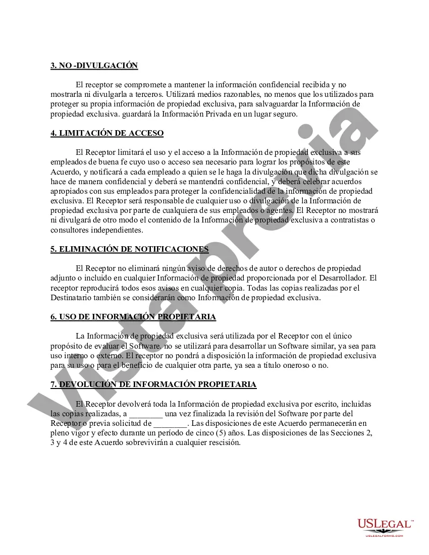 Preview Intercambio de información confidencial: software