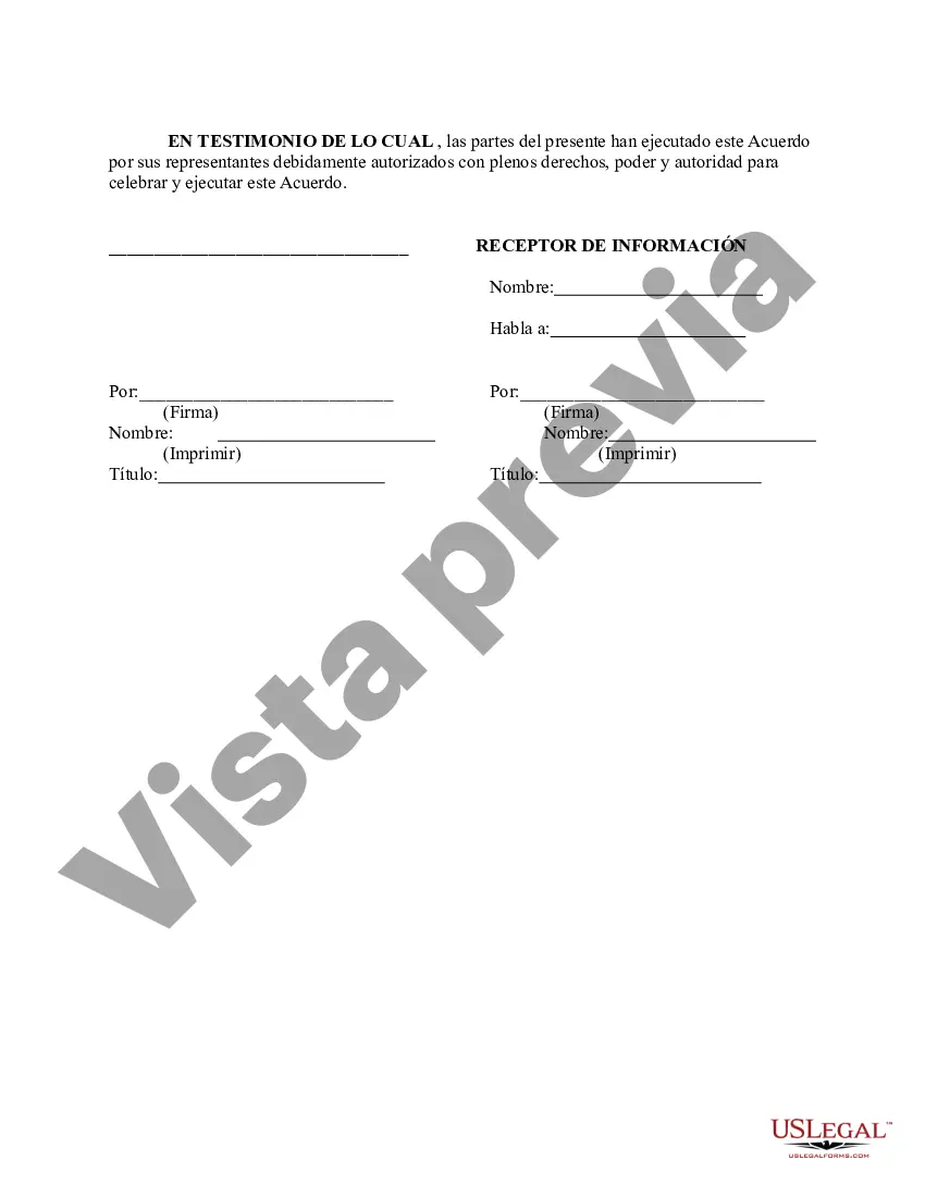 Preview Intercambio de información confidencial: software