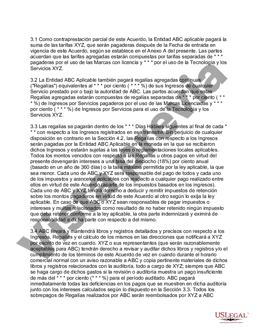 Preview Acuerdo de licencia y servicios