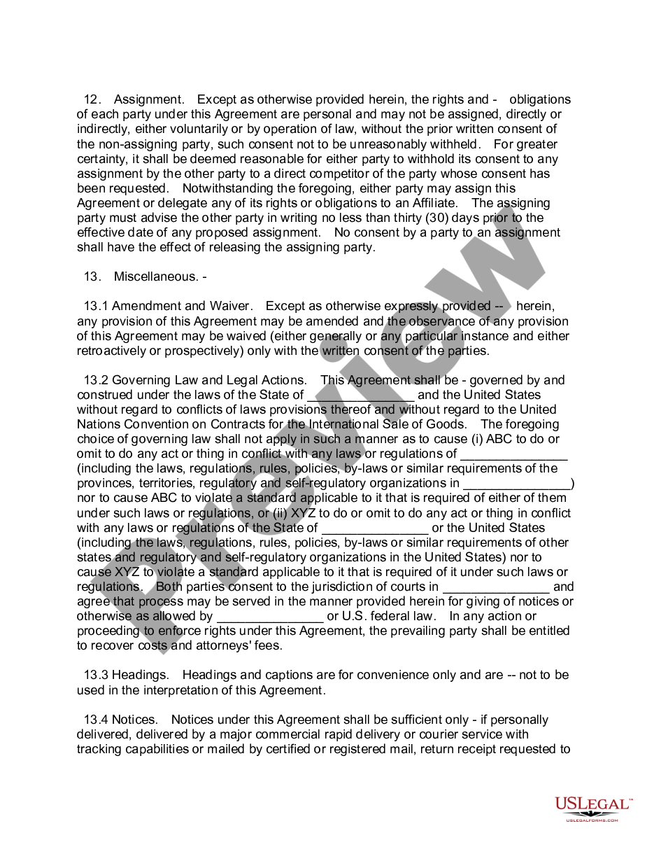 page 8 License and Services Agreement preview