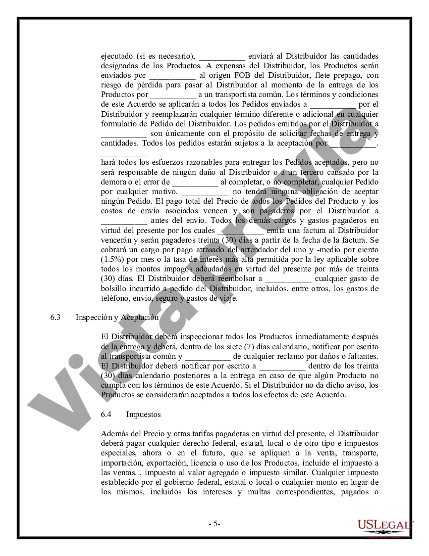 Preview Acuerdo de distribución de software