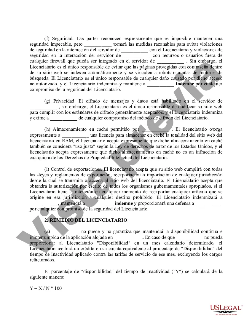 Preview Acuerdo de nivel de servicio de hospedaje de aplicaciones