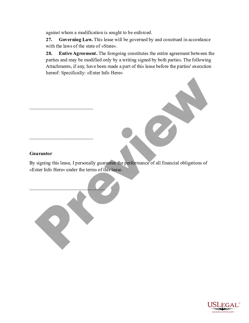 Get Lease for part of building Preview Lease for part of building