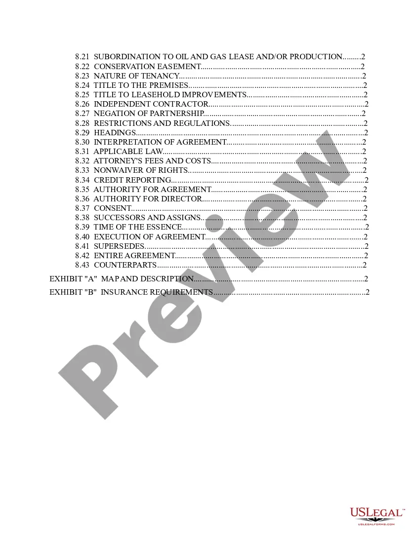 Get Agreement for Lease of Real Property For Agricultural Purposes Preview Agreement for Lease of Real Property For Agricultural Purposes