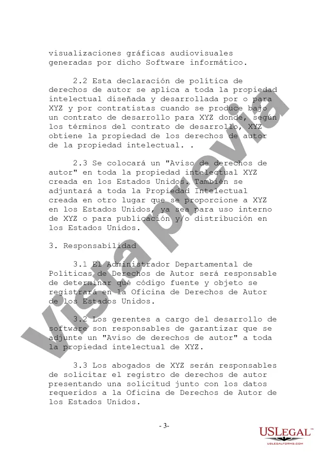 Preview Política de derechos de autor