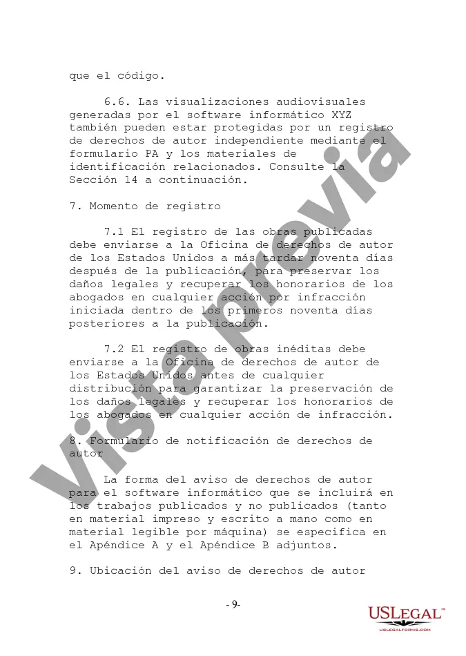 Preview Política de derechos de autor