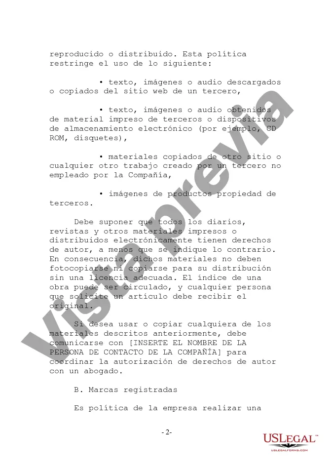 Preview Política de propiedad intelectual de terceros