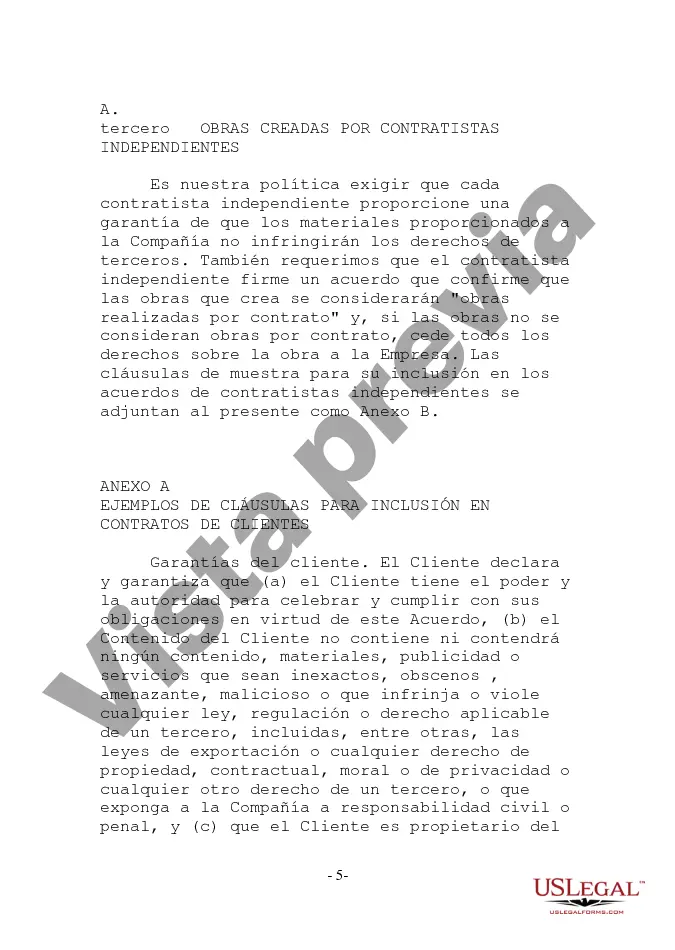 Preview Política de propiedad intelectual de terceros