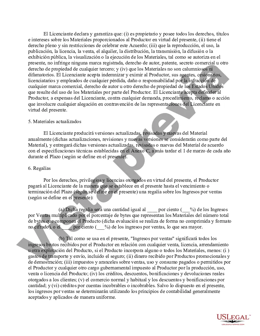 Preview Acuerdo de licencia de gráficos