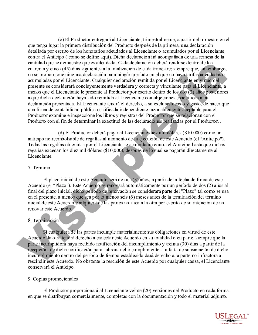 Preview Acuerdo de licencia de gráficos