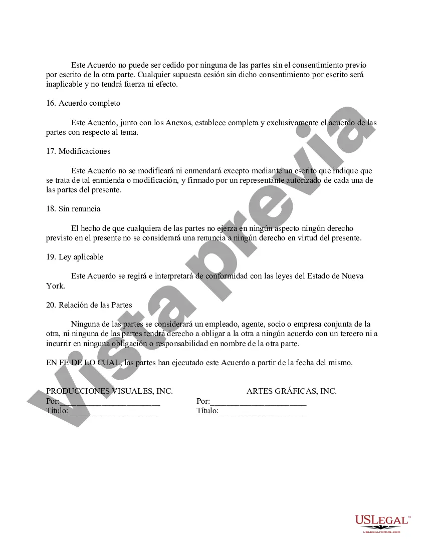 Preview Acuerdo de licencia de gráficos