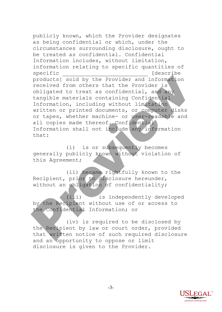 page 2 Three Party Nondisclosure Agreement - Statistical Analysis preview