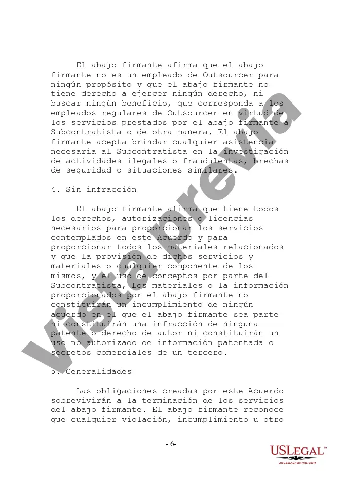 Preview Acuerdo de confidencialidad con cláusula de derechos de propiedad