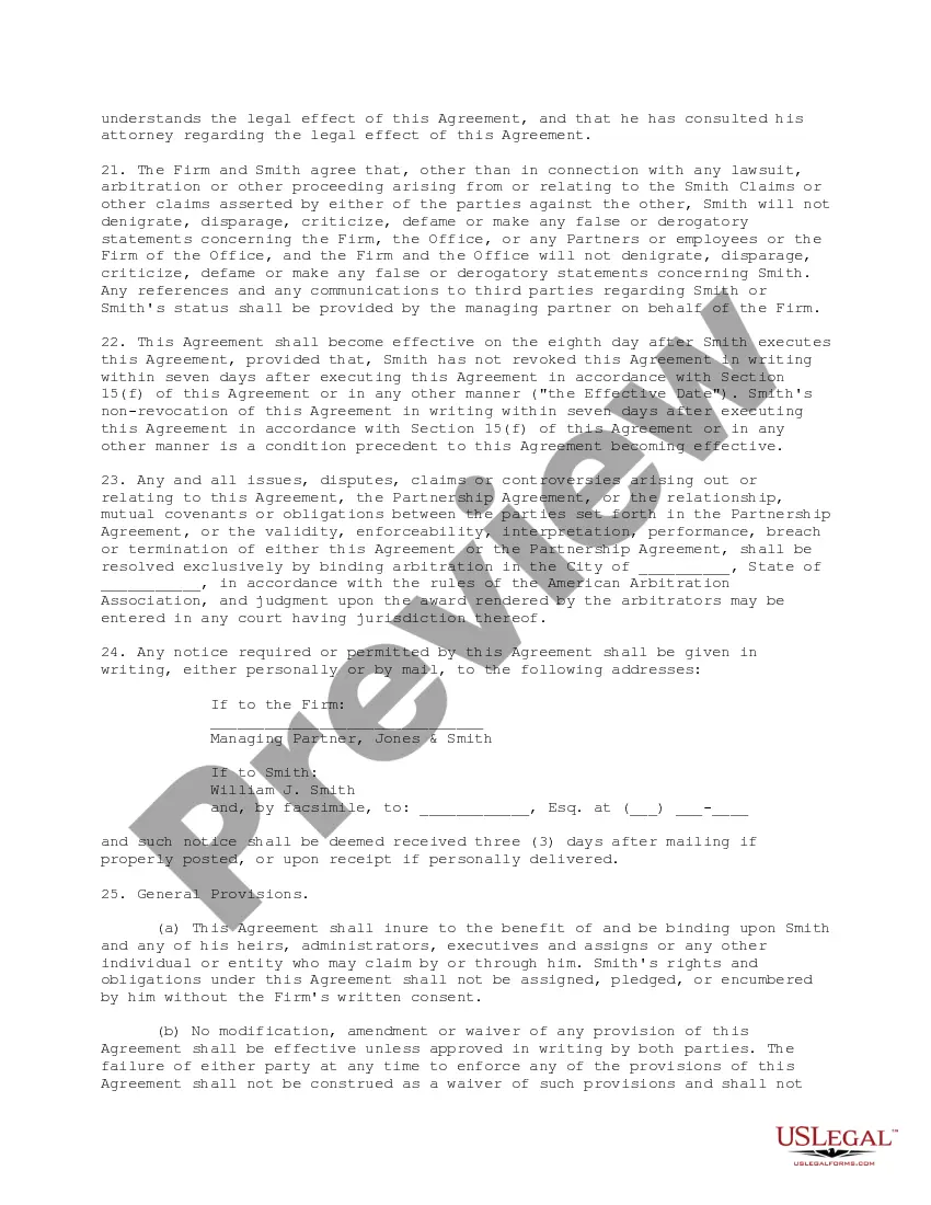 Get Separation Agreement and Specific Release Preview Separation Agreement and Specific Release
